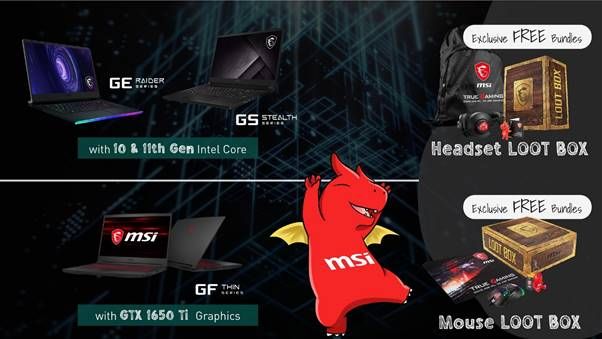 Grab attractive offers with MSI ‘Back To School’ deals; discounts of up to 30% across laptops with Flipkart Big Shopping Days & Amazon Prime Day Sale